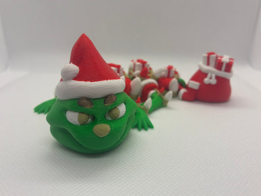 Chrismas Dragon (articulated)