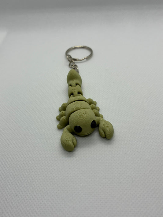 Scorpion Keychain