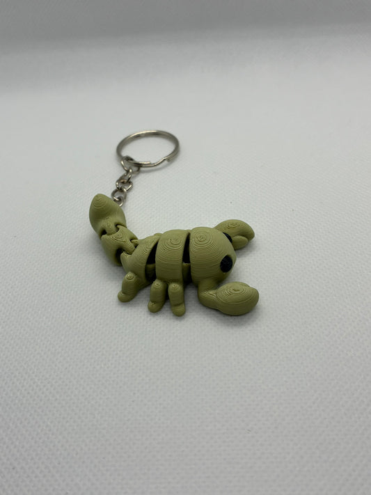 Scorpion Keychain